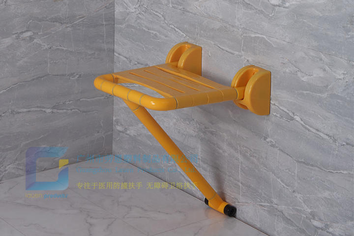 安全衛(wèi)浴設備-衛(wèi)生家老人助力扶手，折疊沐浴凳 (2)